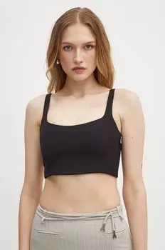 Топ Patrizia Pepe, черный