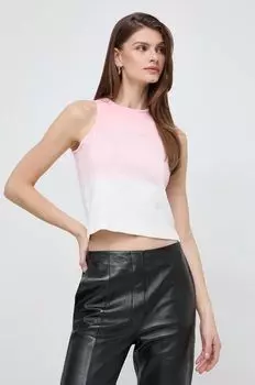 Топ Patrizia Pepe, розовый