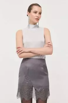 Топ Patrizia Pepe, серый