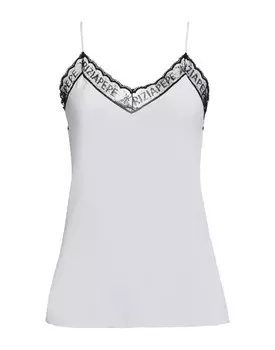 Топ Patrizia Pepe, светло-серый