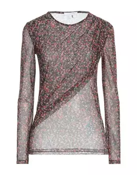 Топ Patrizia Pepe, темно-коричневый