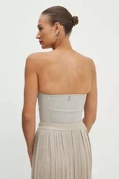 Топ Patrizia Pepe, зеленый