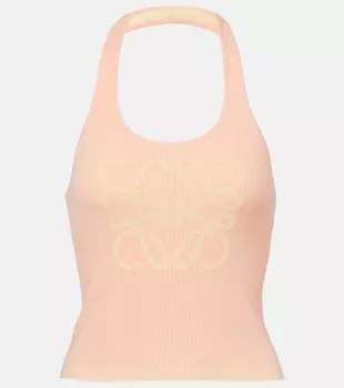 Топ Paula's Ibiza с анаграммой Loewe, Pink/Yellow