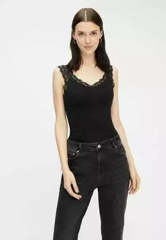 Топ Pcbarbera Pieces, черный