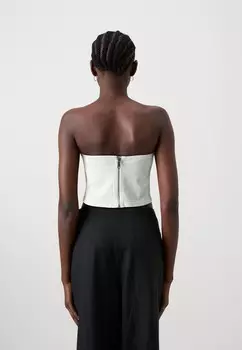 Топ PCJESSIE TUBE Pieces, белый