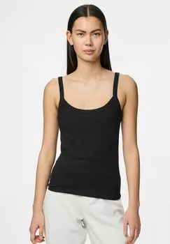 Топ PCMAY Pieces, черный