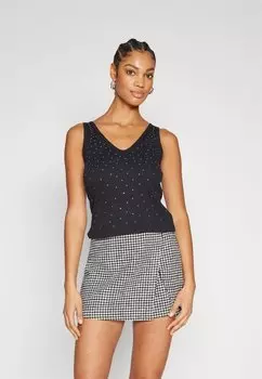 Топ PCNAVA Pieces, черный