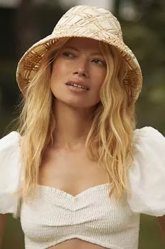 Топ Peixoto Louisa укороченный с открытыми плечами, белый