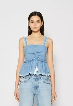 Топ Pepe Jeans, синий