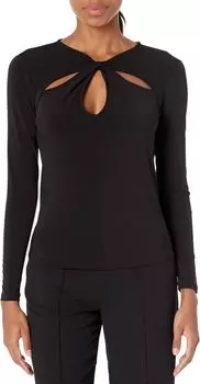Топ Petite с заклепками MICHAEL Michael Kors, черный