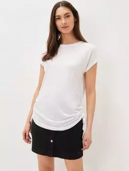 Топ Phase Eight Jinny на шнурке, белый