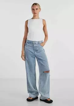 Топ Pieces, белый