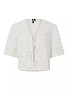 Топ PIECES, бежевый