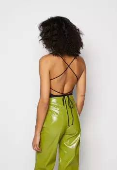 Топ Pieces, черный