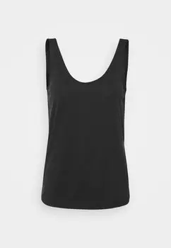 Топ Pieces, черный