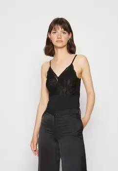 Топ Pieces, черный