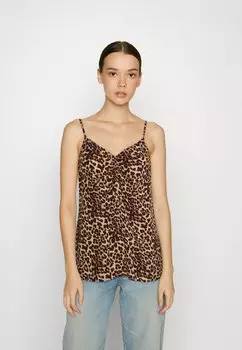 Топ Pieces, черный