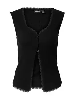 Топ PIECES, черный