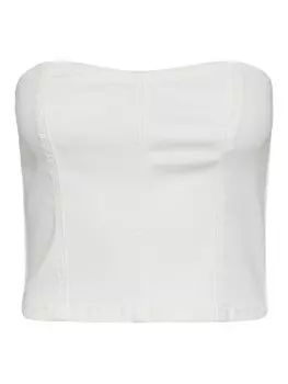 Топ PIECES JESSIE, белый