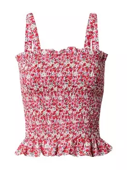 Топ PIECES JOSSI, от белого