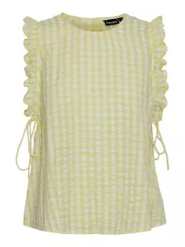 Топ Pieces KINLEY, желтый