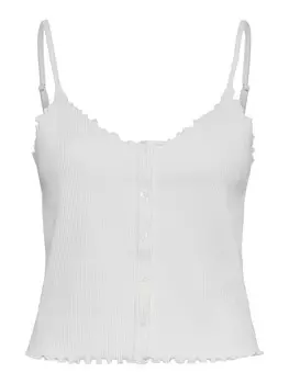 Топ PIECES Nukisa, белый