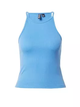 Топ PIECES OSTINA, светло-синий