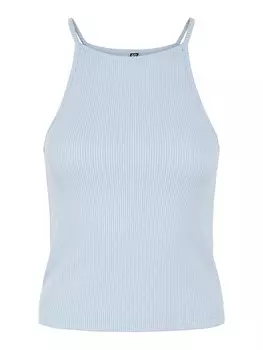 Топ PIECES Ostina, светло-синий