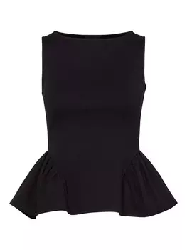 Топ PIECES PCJILLY, черный