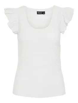 Топ PIECES PCKelma, белый