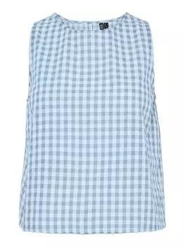 Топ PIECES PCLiliane, светло-синий