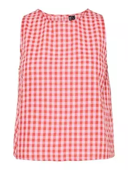 Топ PIECES PCLiliane, темно-розовый