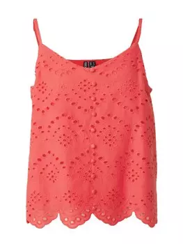 Топ PIECES PCVILDE, красный