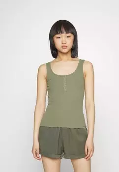 Топ Pieces Petite, зеленый