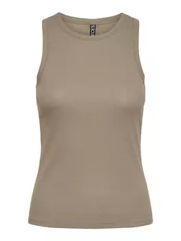 Топ Pieces RUKA, темно-бежевый