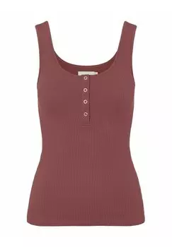 Топ Pieces, темно-красный Pckitte Tank