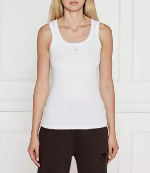Топ Pinko CALCOLATORE Slim Fit, белый