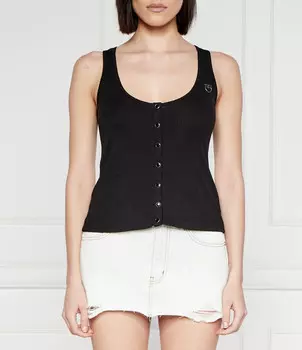 Топ Pinko DOGVILLE Regular Fit, черный