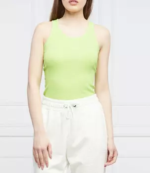 Топ Pinko regular fit, зеленый