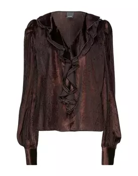 Топ Pinko, темно-коричневый