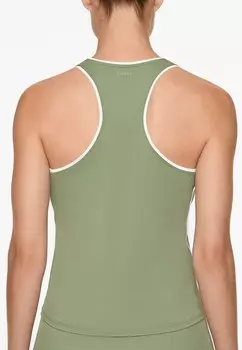 Топ PIPING TECHNICAL OYSHO, пестрый зеленый