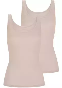 Топ подмышки Mey "SUPERFINE ORGANIC" (упаковка, 2 шт.), на широких бретелях, цвет Baily