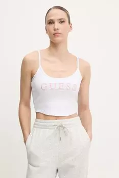 Топ "Подсолнух" Guess, белый