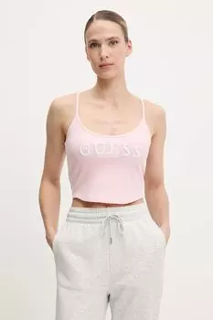 Топ "Подсолнух" Guess, розовый