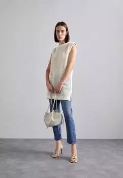 Топ POINTELLE KNITID, кремовый