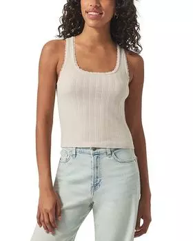 Топ Pointelle Splendid, коричневый/бежевый