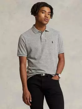Топ-поло приталенного кроя Polo Ralph Lauren, кентерберийский хизер