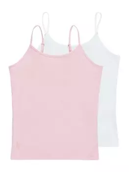 Топ Polo Ralph Lauren, розовый/белый