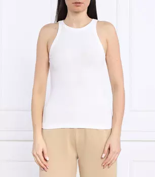 Топ POLO RALPH LAUREN slim fit, белый