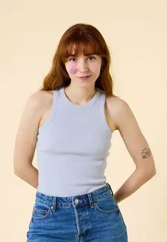 Топ Popeia, серый